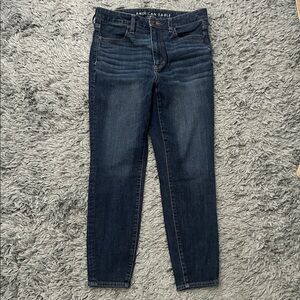 American Eagle Outfitters Women's Deep Indigo Skinny Jeans